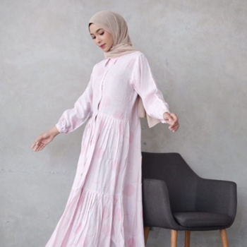 Luna Pink Maxy Dress